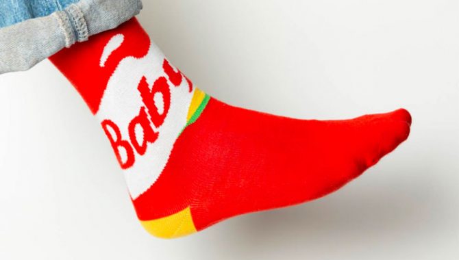 Babybel, Label Chaussette