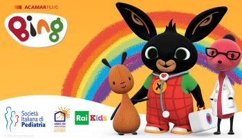 Bing, Mikael Shields, Acamar Films, Annamaria Staiano, Italian Society of Paediatrics, Maurizio Distefano Licensing, Film & TV