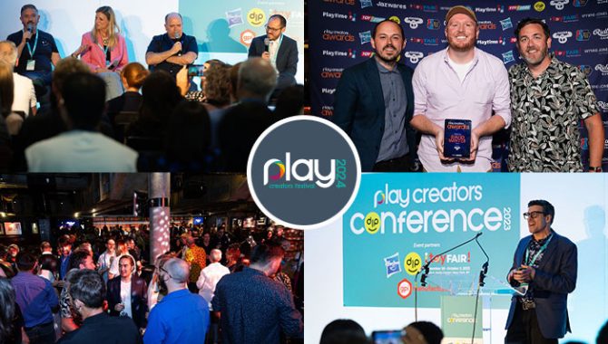 Play Creators Festival, Play Creators Awards, Play Creators Conference, Play Creators Meet-Up, Mojo Pitch