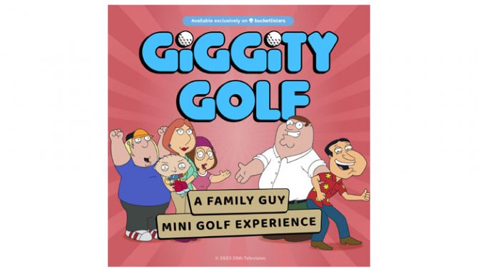 Family Guy, Giggity Golf, Experiences, Film & TV, Sports