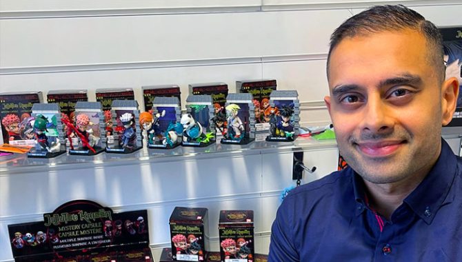 Gurdeep Bains, YuMe Toys, Maxx Group, Jujutsu Kaisen, Toys & Games, Film & TV