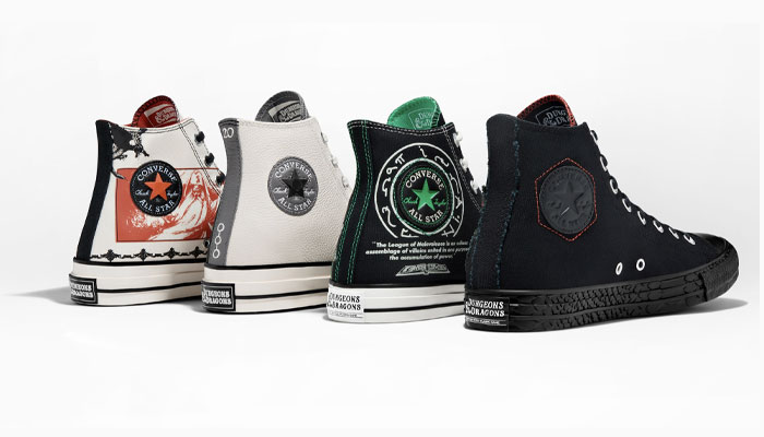 Converse, Dungeons & Dragons, Fashion, Hasbro, Publishing