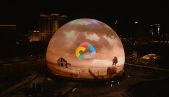 Sphere Entertainment Co, Google, Jim Dolan, Thomas Kurian, Buzz Hays, Experiences