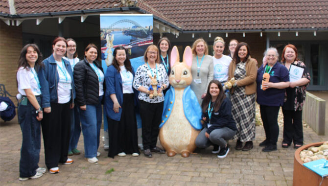 Penguin Ventures, St Oswald’s Hospice, Wild in Art, Peter Rabbit, Thomas Merrington, Natasha Collie, Steph Edusei, Charlie Langhorne