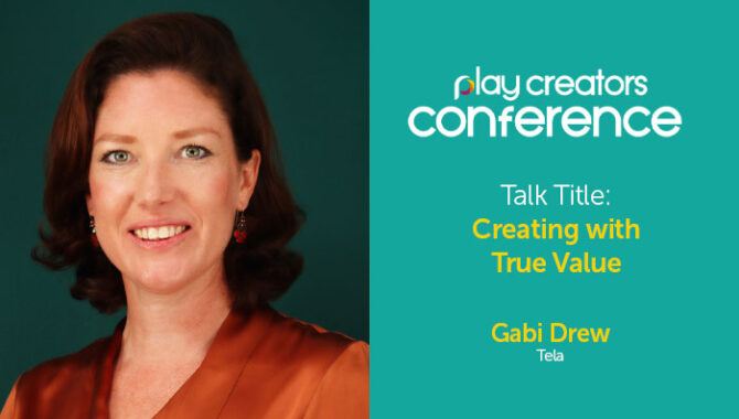 Gabi Drew, Tela, Play Creators Conference, Play Creators Festival