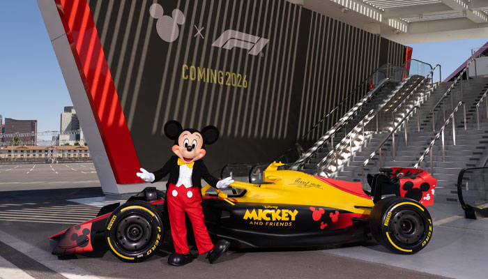 Disney and Formula 1 to debut Micky & Friends collaboration across