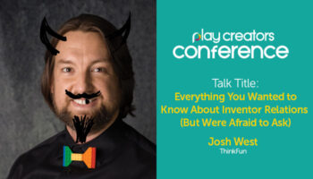 Josh West, ThinkFun, Play Creators Festival