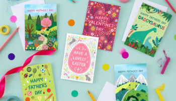 The London Studio, Calypso Cards, Pear Tree Press, Nicky Burton, Soula Zavacopoulos, Emma Randall