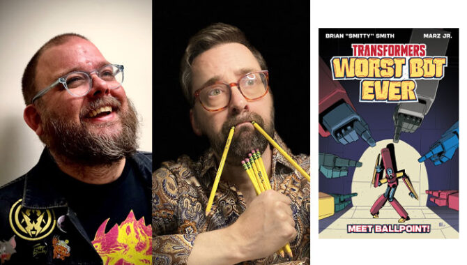 Brian Smitty Smith, Marz Jr, Transformers, Publishing, Film & TV