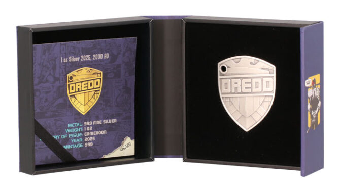 Rebellion, 101 Collectibles, Judge Dredd, Brent Hindman
