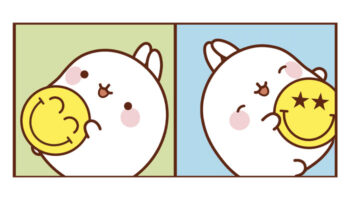 Molang, Smiley, Nicolas Loufrani, Alexandra Algard-Mikanowski