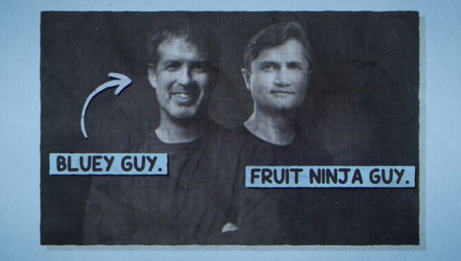 Joe Brumm, Shainiel Deo, Bluey