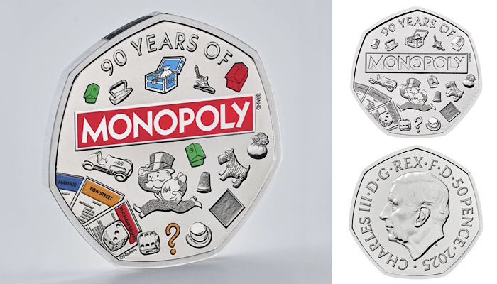 Phillippa Green, The Royal Mint, Monopoly, Hasbro