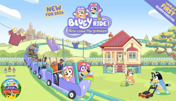 BBC Studios, Alton Towers Resort, Bluey, Howard Ebison, Natasha Spence