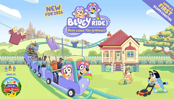 BBC Studios, Alton Towers Resort, Bluey, Howard Ebison, Natasha Spence