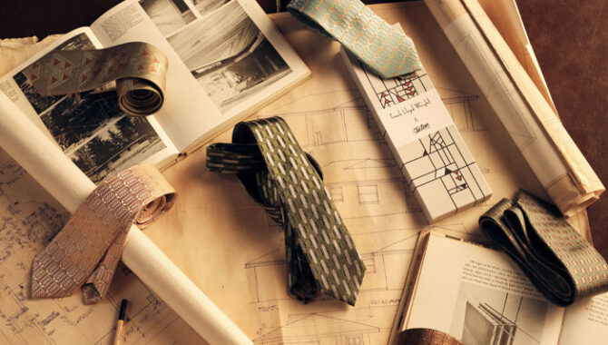 The Tie Bar, Frank Lloyd Wright Foundation, Michelle Kohanzo, Henry Hendrix, Jewel Branding & Licensing