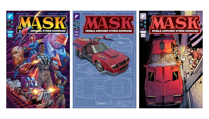 Dan Watters, Pye Parr, Ben Abernathy, M.A.S.K., Skybound